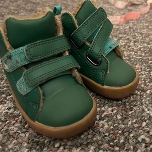 ten littles 4.5c winter boots - green